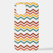 Zig Zag Boho Groove Phone Case – Modern, Trendy iPhone Hülle (Rückseite)