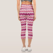 Zig Zag Capri Leggings (Rückseite)