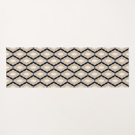 Zig Zag Design  Yogamatte (Rückseite (Horizontal))