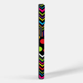 Zig Zag & Dots Case-Mate iPhone Hülle (Rückseite / Rechts)