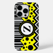 Zig Zag & Dots Case-Mate iPhone Hülle (Rückseite)