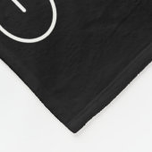 Zig zag farbenfrohe Namensdecke Fleecedecke (Ecke)