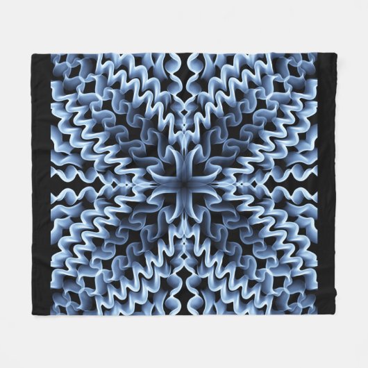 Zig-Zag Fleecedecke (Vorderseite (Horizontal))