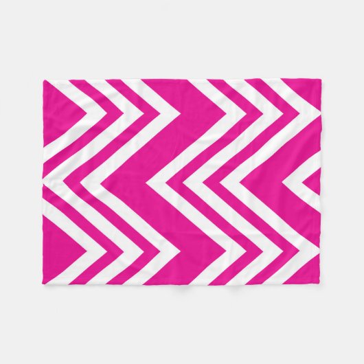 Zig Zag  Fleecedecke (Vorderseite (Horizontal))