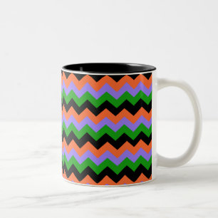 Zig Zag Halloween Tasse