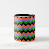 Zig Zag Halloween Tasse (Mittel)