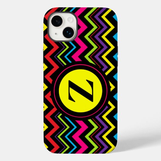 Zig Zag iPhone Case (Rückseite)
