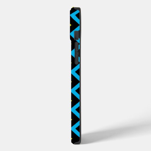 Zig Zag iPhone Case (Rückseite / Links)