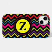 Zig Zag iPhone Case (Rückseite (Horizontal))