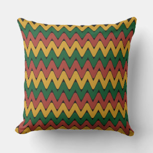 Zig Zag Kopfkissen Kissen