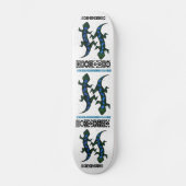 ZIG ZAG lizzard Skateboard (Vorderseite)