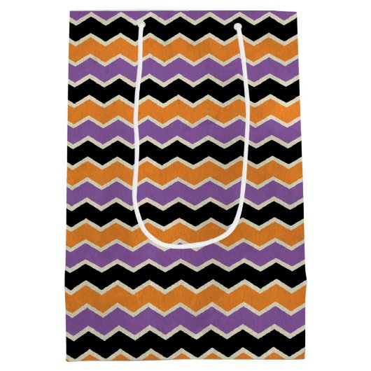 Zig Zag Mittlere Geschenktüte (Rückseite)