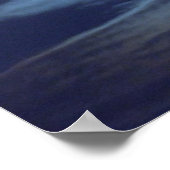 Zig Zag Moon Poster (Ecke)