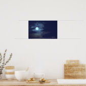 Zig Zag Moon Poster (Küche)