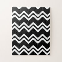 Zig Zag Muster mit zwei farbigen Linien