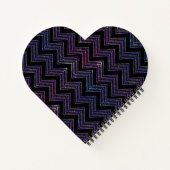 Zig Zag Muster Notizblock (Rückseite)