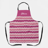 Zig-Zag-Notebook Schürze (Vorderseite)
