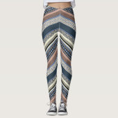Zig Zag Pattern Leggings (Vorderseite)