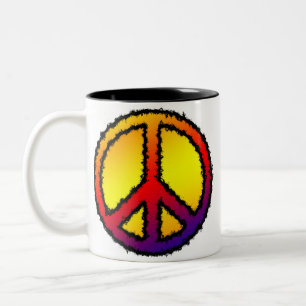 Zig Zag Peace Tasse