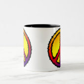 Zig Zag Peace Tasse (Mittel)