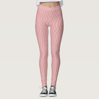 Zig Zag Pink Liebe Leggings