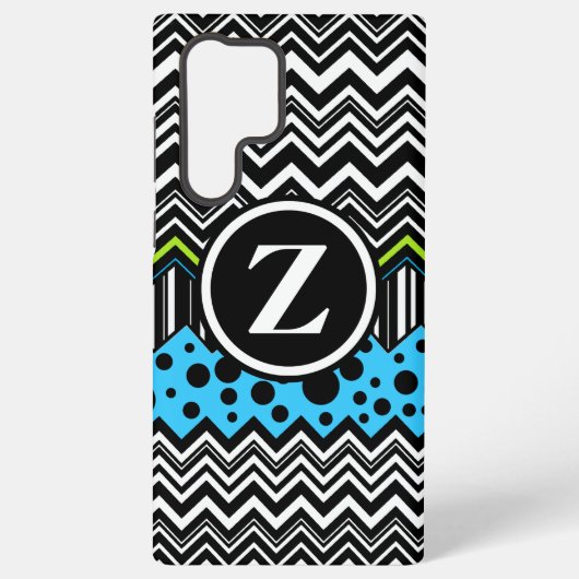 Zig Zag Samsung Galaxy Hülle (Rückseite)