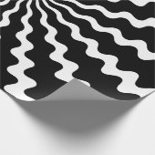 Zig Zag Spiralumhüllungspapier Geschenkpapier (Ecke)