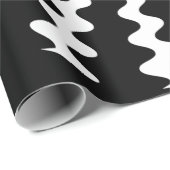 Zig Zag Spiralumhüllungspapier Geschenkpapier (Rolleneckpunkt)