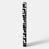 Zig-Zag Streifen Case-Mate iPhone Hülle (Rückseite / Links)