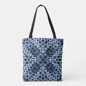 Zig-Zag Tote Bag Tasche (Rückseite)
