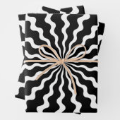 Zig Zag Wrapping Paper Geschenkpapier Set (Beispiel)