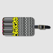 Zig-Zags Gepäckanhänger (Vorderseite (Horizontal))