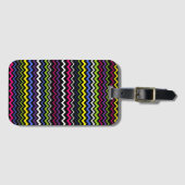 Zig-Zags Gepäckanhänger (Vorderseite (Horizontal))