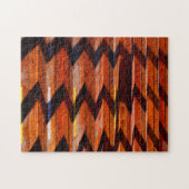 Zig Zap Muster Holztreppen Puzzle (Horizontal)