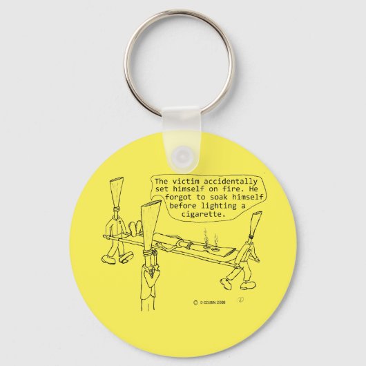 Zigarette Burn Reed Schlüsselanhänger (Vorderseite)