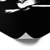 Zigarette Kitten Funny Smoking Cat Meme Gangster C Poster (Ecke)