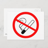 Zigarette Postkarte (Vorne/Hinten)