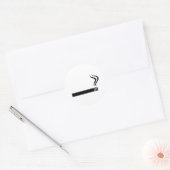 Zigarette Runder Aufkleber (Umschlag)