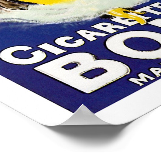 Zigaretten Bonza Poster (Ecke)