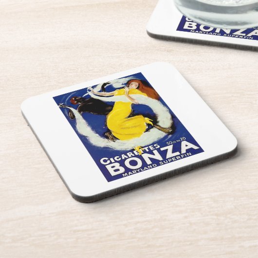 Zigaretten Bonza Untersetzer (Linke Seite)