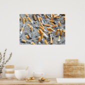 Zigaretten im Freien Poster (Küche)