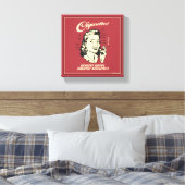 Zigaretten: Krebs vielleicht glatter Def. Leinwanddruck (Insitu (Schlafzimmer))