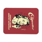 Zigaretten: Krebs vielleicht glatter Def. Magnet (Horizontal)