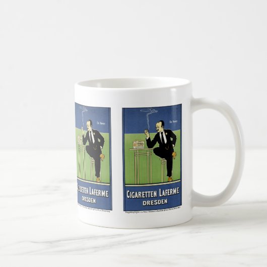 Zigaretten Laferme Kaffeetasse (Rechts)