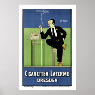 Zigaretten Laferme Poster