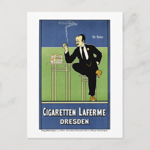 Zigaretten Laferme Postkarte