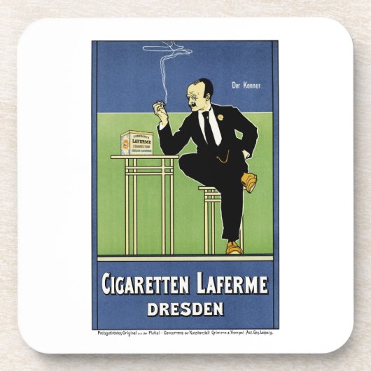 Zigaretten Laferme Untersetzer (Vorderseite)