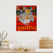 Zigaretten Sadhu Tabac D'Orient Poster (Küche)
