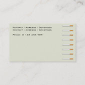 zigaretten visitenkarte (Rückseite)