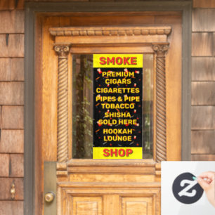 Zigaretten Zigaretten Zigaretten Zigaretten Tabak Fensteraufkleber